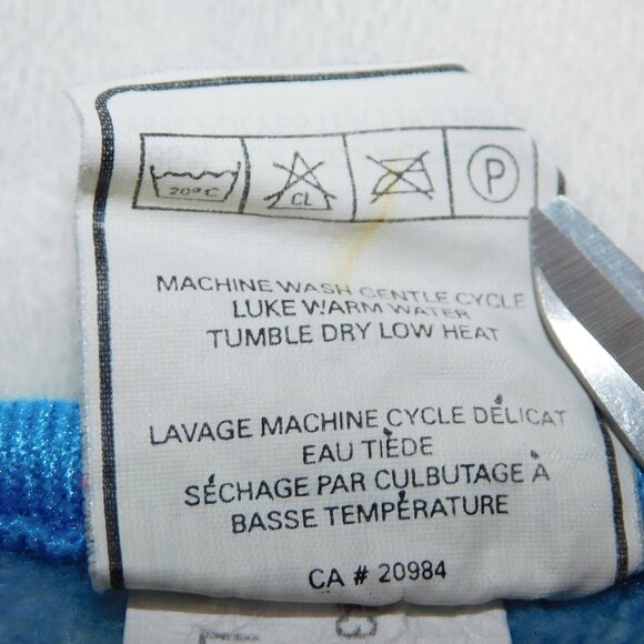 VTG Winnie the Pooh Friends Eeyore Piglet Tigger Fleece Blanket Large 41" x 50" - Picture 2 of 7